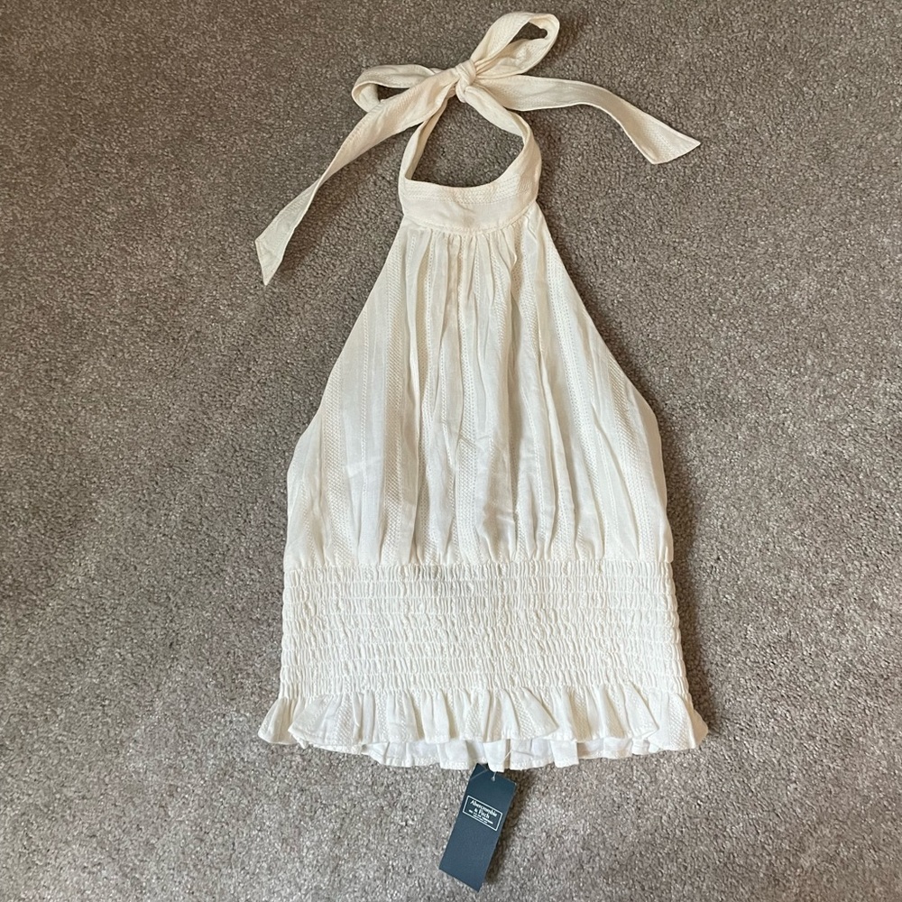 Abercrombie halter top NWT